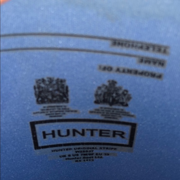 Hunter Boots women’s 8 - Picture 3 of 3